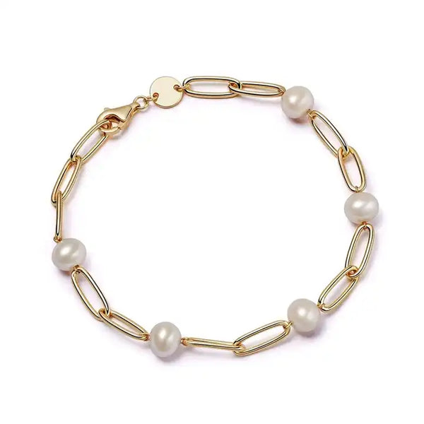 ew designer jewelry signature freshwater pearl bracelet for women